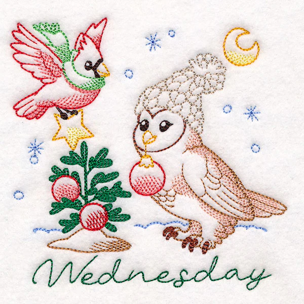 Owl & Cardinal Decorating on Wednesday - Image 3