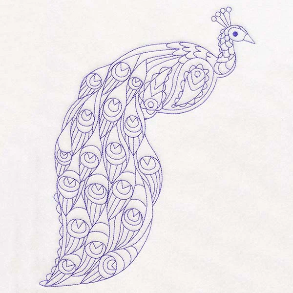 Paisley Animals - Peacock