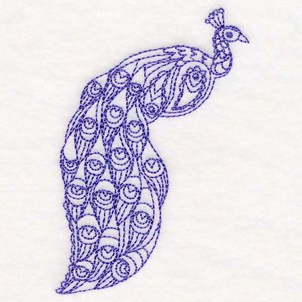 Paisley Animals - Peacock - Image 5