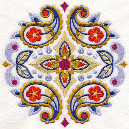 Paisley with Panache Medallion - Image 3