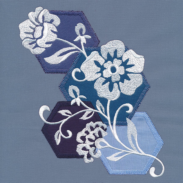 Patchwork Blooms (Heirloom Applique) - Image 5
