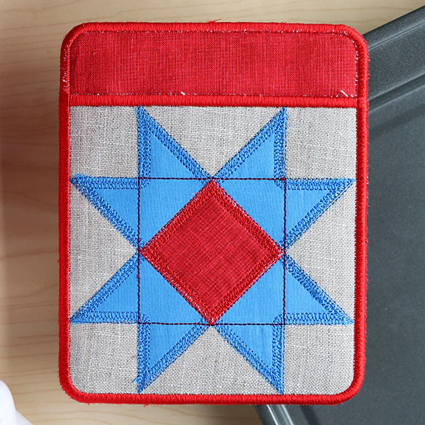 Patchwork Kitchen Potholder (In-the-Hoop) - Image 3