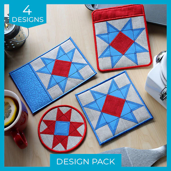 Patchwork Kitchen Set (In-the-Hoop) Design Pack - Image 15