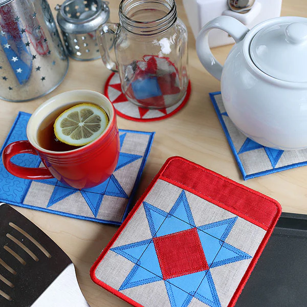 Patchwork Kitchen Set (In-the-Hoop) Design Pack - Image 9