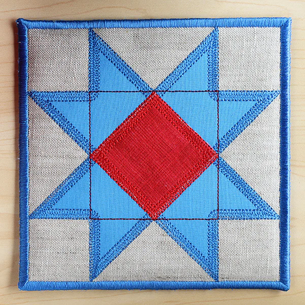 Patchwork Kitchen Trivet (In-the-Hoop) - Image 2