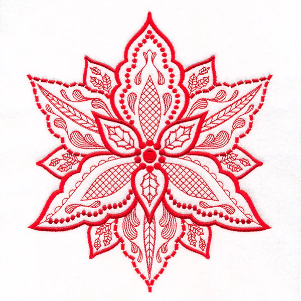 Patterns and Textures Poinsettia - Image 2
