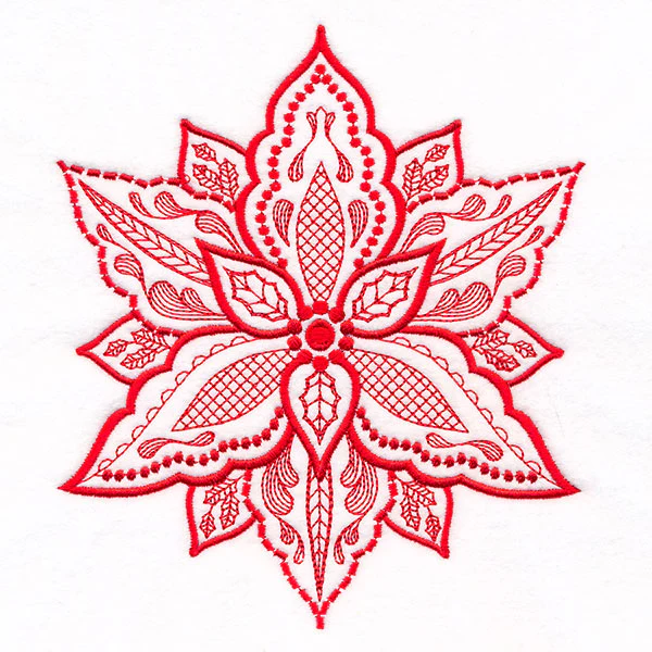 Patterns and Textures Poinsettia - Image 3