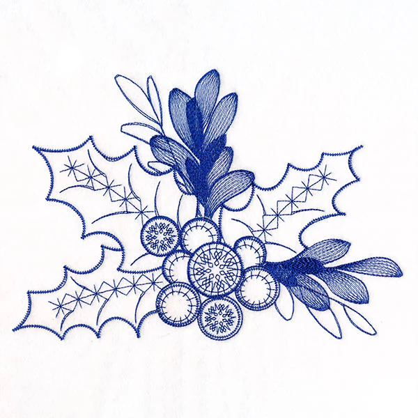 Patterns & Textures Christmas - Holly & Berries