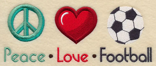 Peace Love Football - Image 3