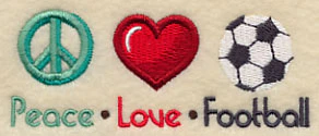 Peace Love Football - Image 4