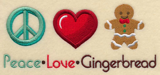 Peace Love Gingerbread - Image 3