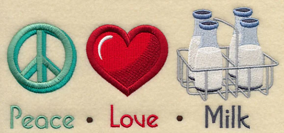 Peace Love Milk - Image 2