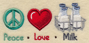 Peace Love Milk - Image 5