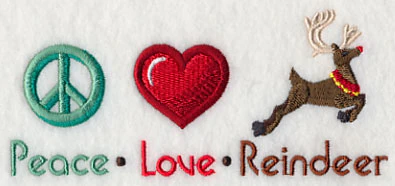 Peace Love Reindeer - Image 4
