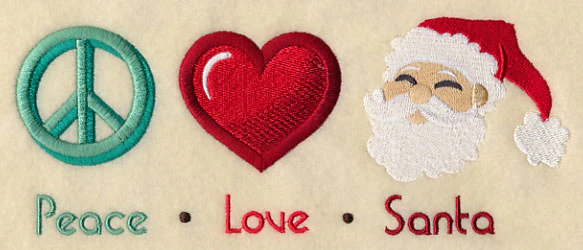 Peace Love Santa - Image 2