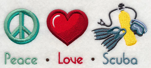 Peace Love Scuba - Image 3