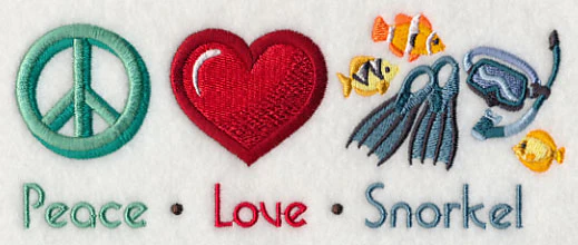 Peace Love Snorkel - Image 3