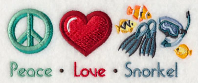 Peace Love Snorkel - Image 4