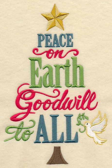 Peace on Earth Christmas Tree - Image 4