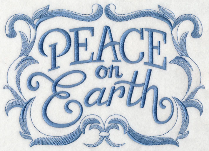 Peace on Earth with Baroque Flourish - Image 5