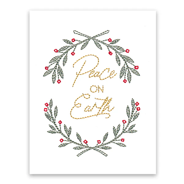 Peace On Earth with Laurels (Cardstock) - Image 3