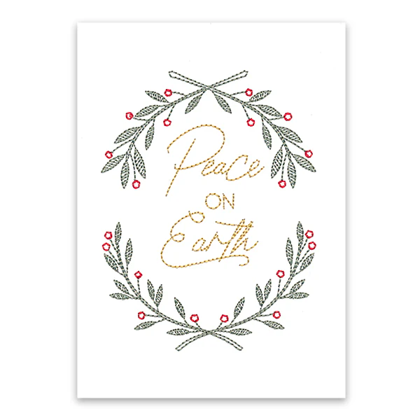 Peace On Earth with Laurels (Cardstock) - Image 4