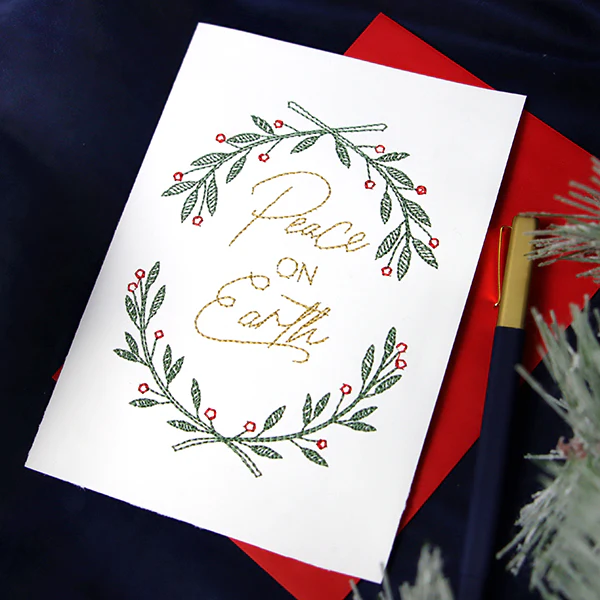 Peace On Earth with Laurels (Cardstock) - Image 5
