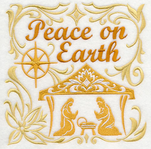 Peace on Earth with Nativity Scene - Image 2