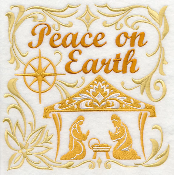 Peace on Earth with Nativity Scene - Image 6