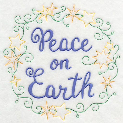 Peace on Earth Wreath - Image 2