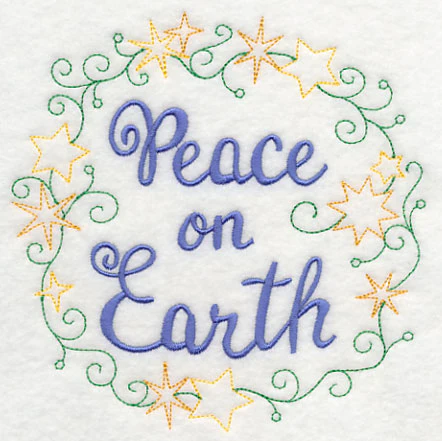 Peace on Earth Wreath - Image 3