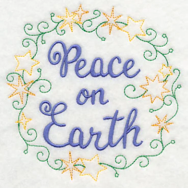 Peace on Earth Wreath - Image 4