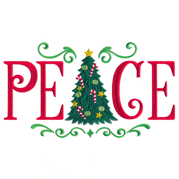 Peace with Christmas Tree - Image 5