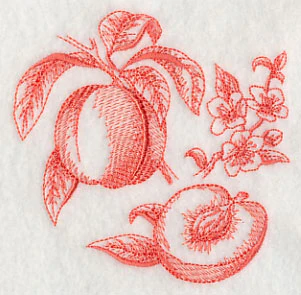 Peach Botanical (Toile) - Image 5