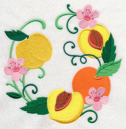 Peach Wreath - Image 2