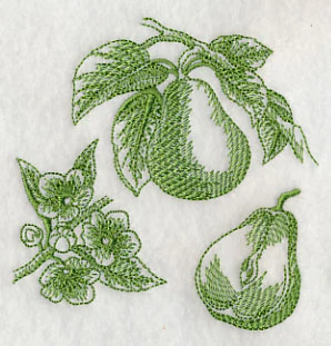 Pear Botanical (Toile) - Image 5