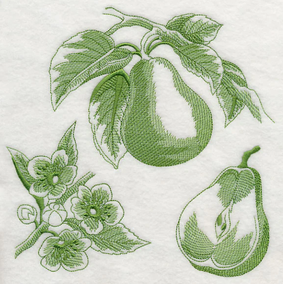 Pear Botanical (Toile) - Image 6