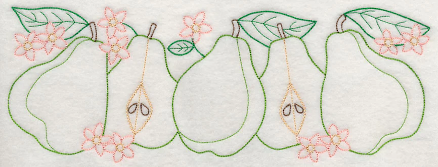 Pear Delight Border (Vintage) - Image 6