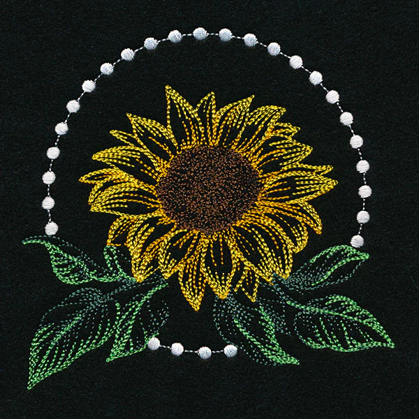 Pearls and Sunflower Accent - Image 3