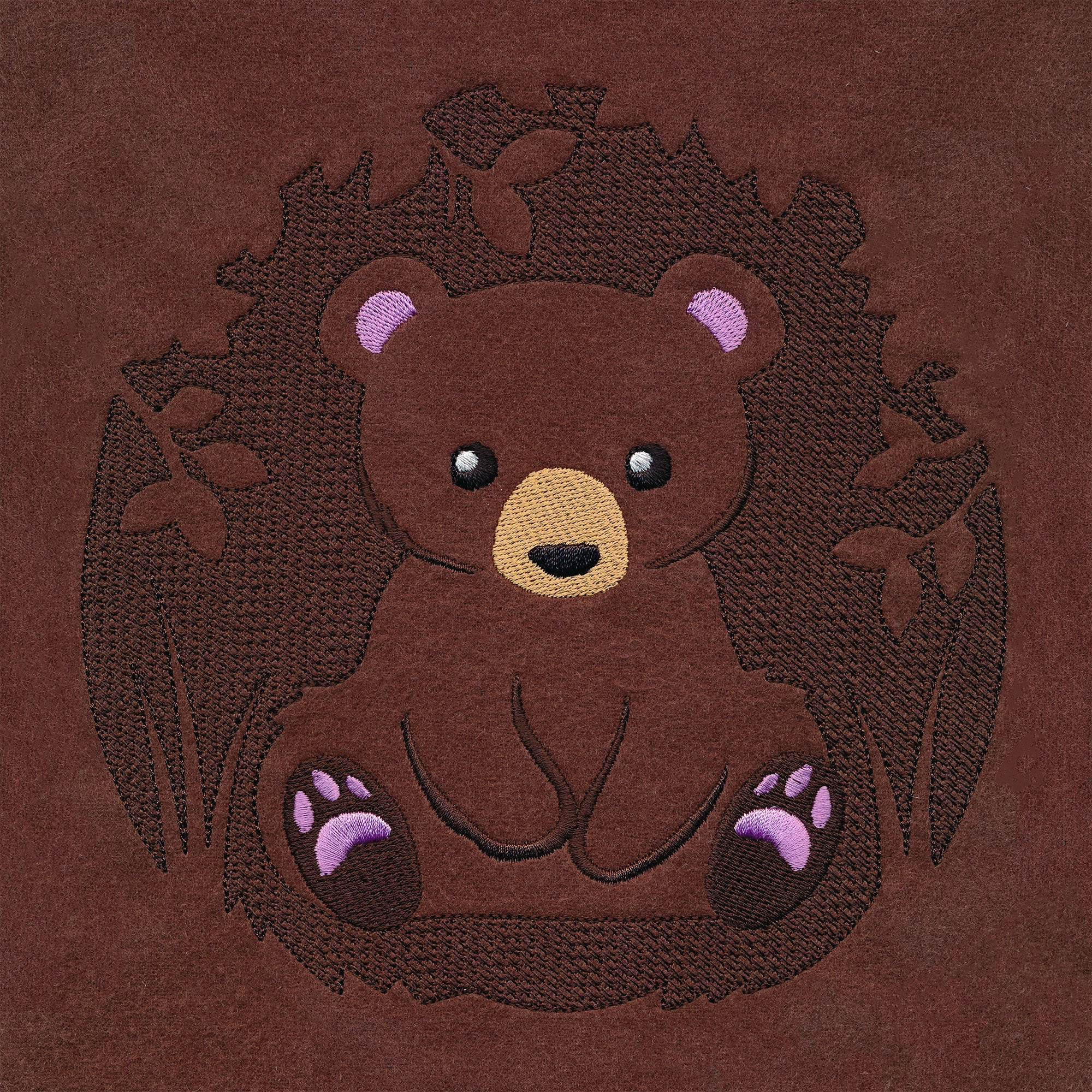 Peekaboo Bear (Embossed) - Image 3