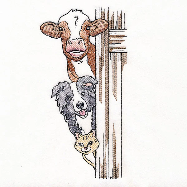 Peeking Farm Animal Friends Stack - Image 3