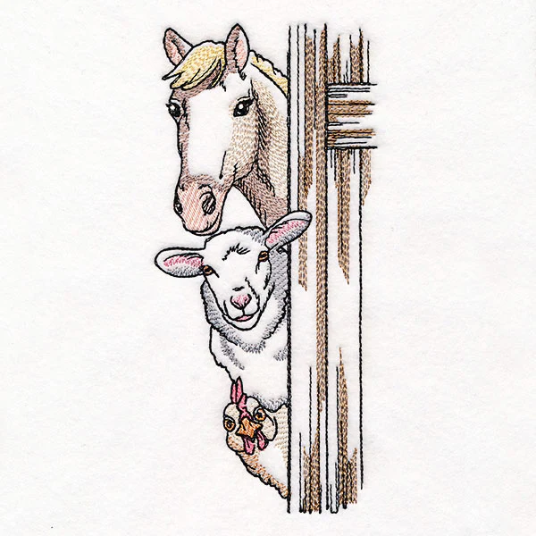 Peeking Farm Animal Pals Stack - Image 3