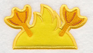 Peeking Rubber Ducky Bottom (Applique) - Image 3