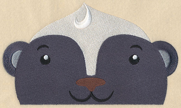 Peeking Skunk