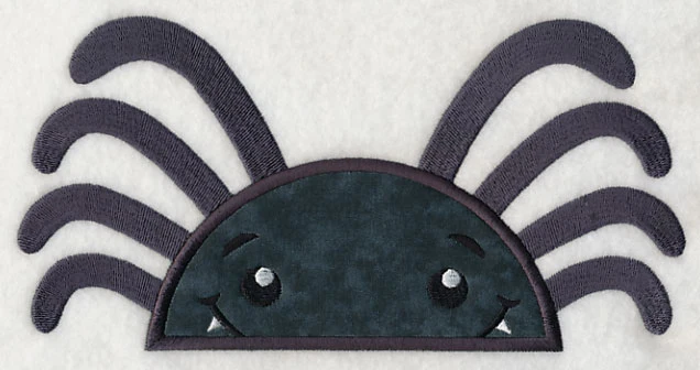 Peeking Spider (Applique) - Image 4