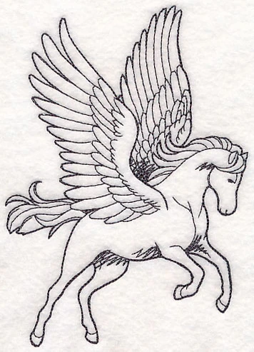 Pegasus Etching - Image 4