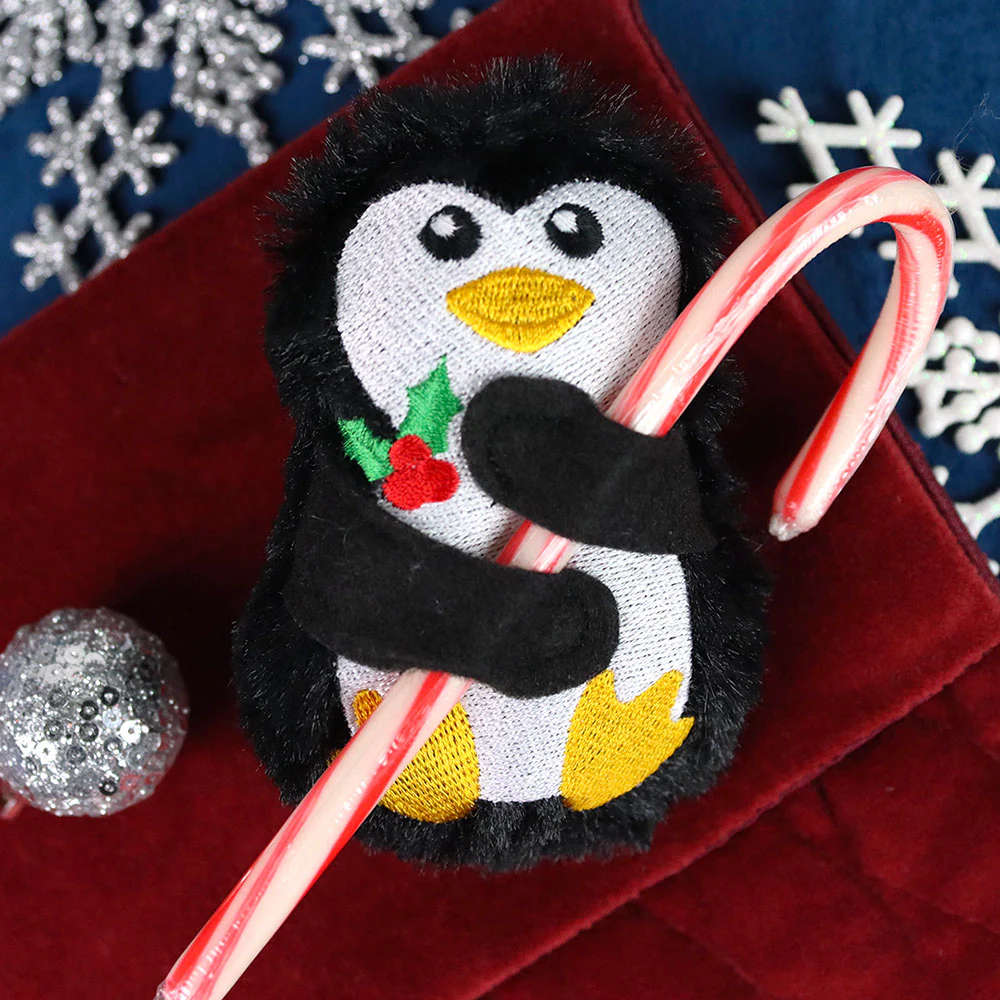 Penguin Candy Cane Holder Stuffie (In-the-Hoop) - Image 5
