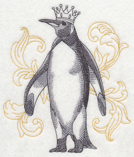 Penguin In Crown - Image 2