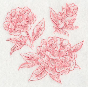 Peony Botanical (Toile) - Image 4