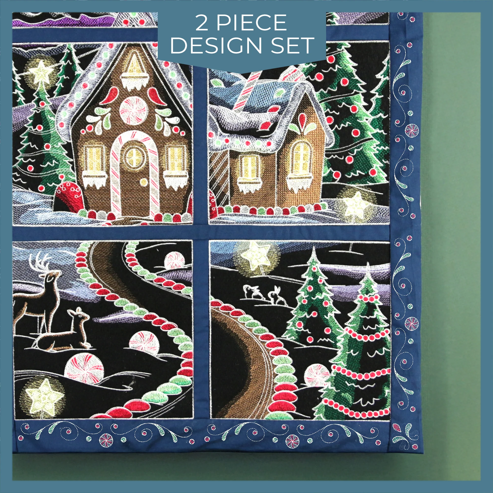 Peppermint Swirls Frame - Image 16